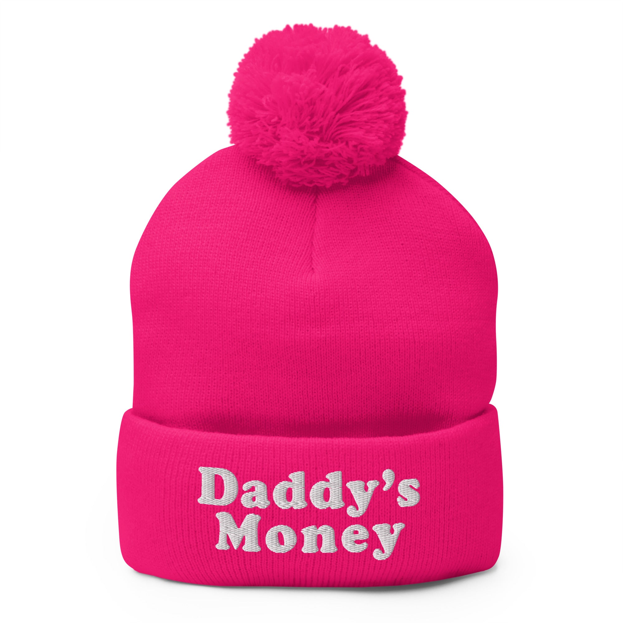 Daddy's Money│Pink Beanie – Stanley